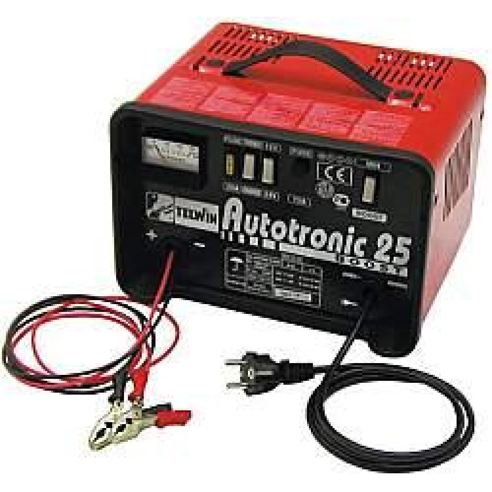 Telwin Autotronic 25 Boost - Зарядний пристрій для авто 12/24 В