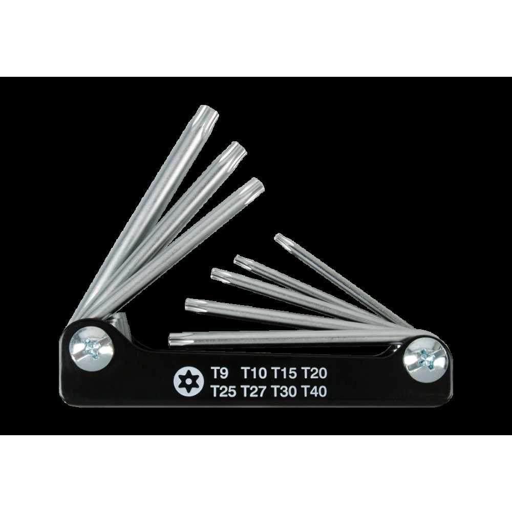 Набір TORX 8 од. (Т 9-Т40) з отвором у рукоятці