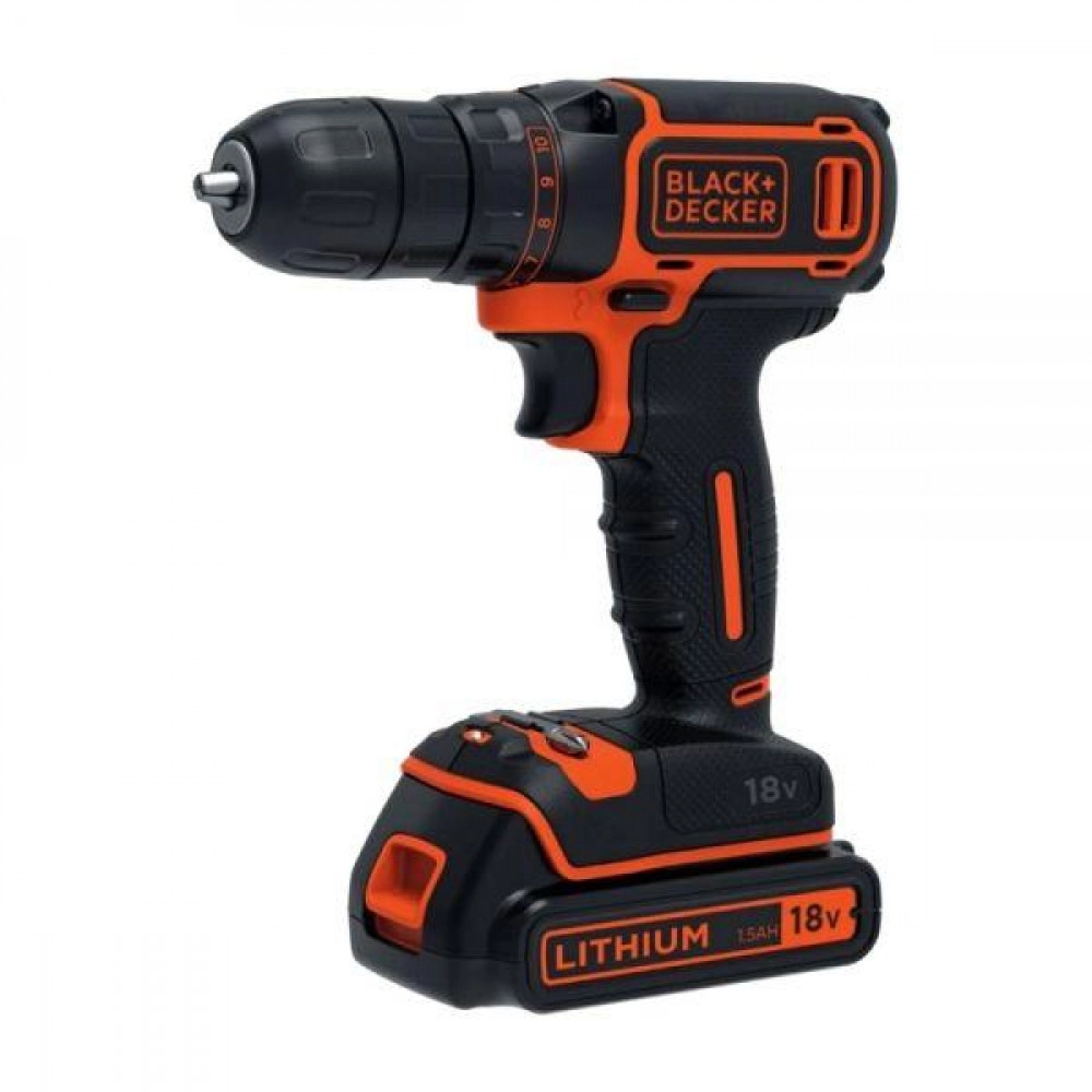 Шуруповер BLACK+DECKER LI-ION 18