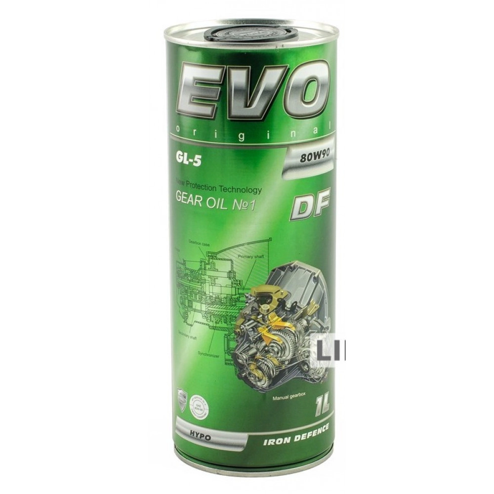 Трансмісійне масло DF 80W-90 GL-5 Hypo 1L
